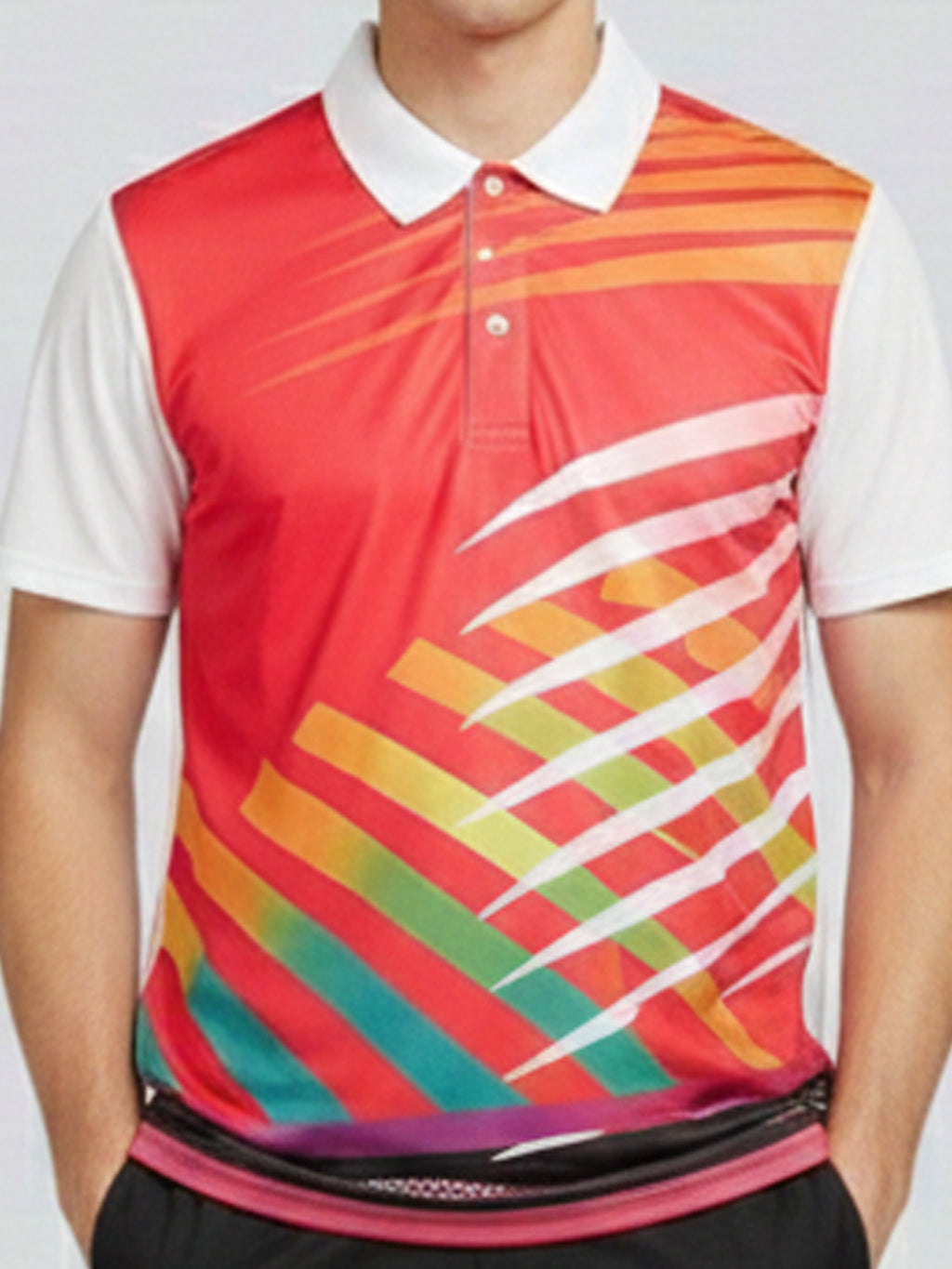 Little-More Sublimation Polo T-Shirts.
