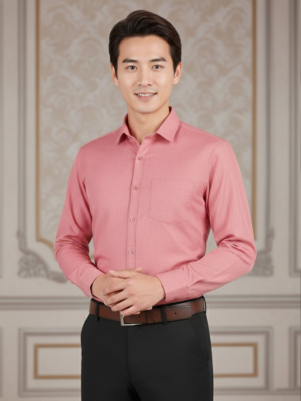 Men’s Formal Clerk Style Shirt