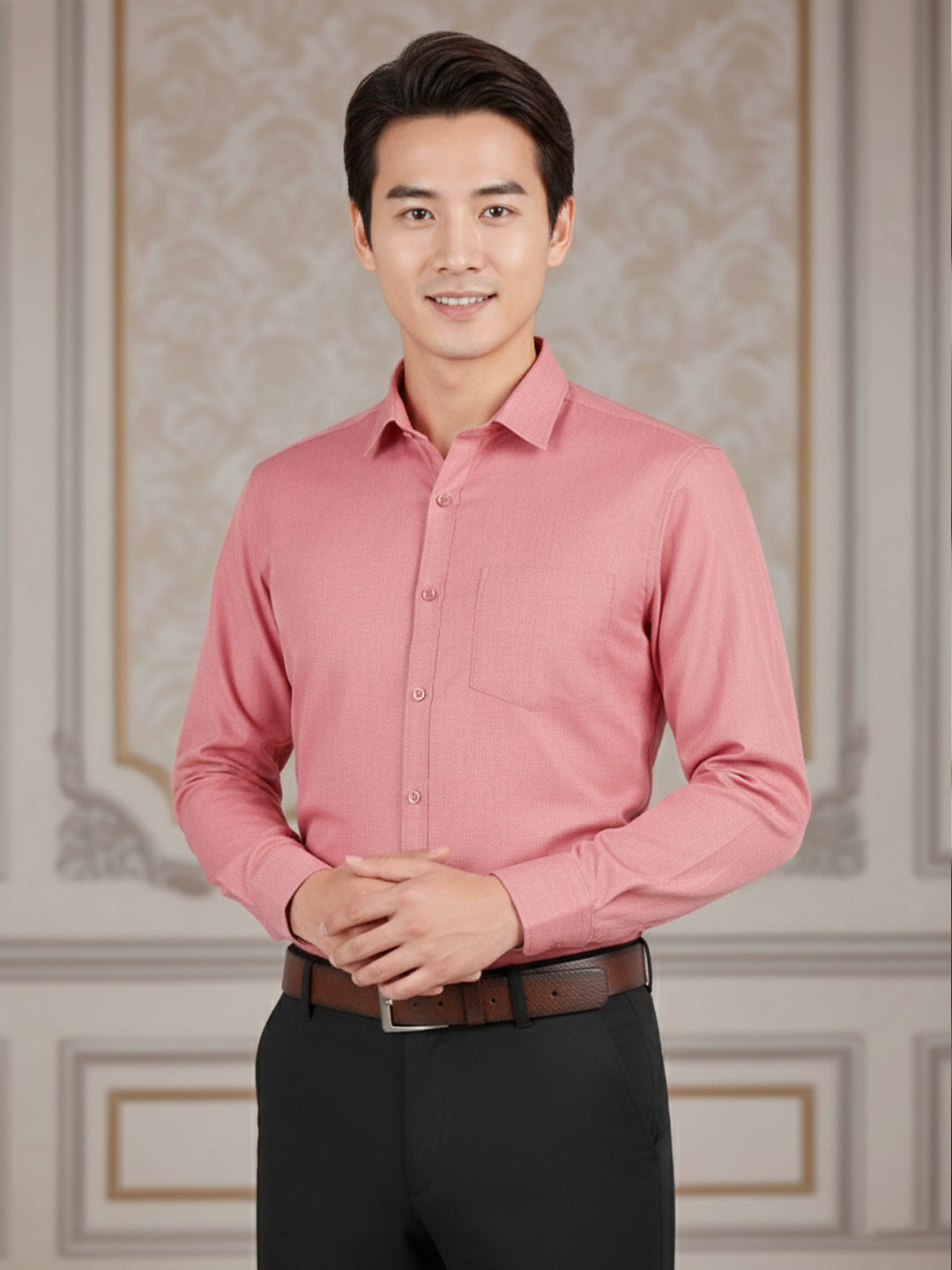 Men’s Formal Clerk Style Shirt