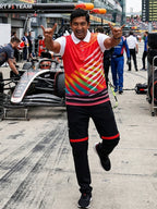 Little-More Sublimation Racing Car Inspire Polo T-Shirts.