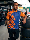 Little-More Sublimation Racing Car Inspire Polo T-Shirts.