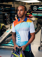 Little-More Sublimation Racing Car Inspire Polo T-Shirts.