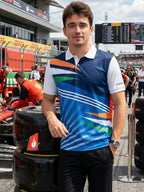 Little-More Sublimation Racing Car Inspire Polo T-Shirts.