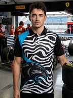 Little-More Sublimation Racing Car Inspire Polo T-Shirts.