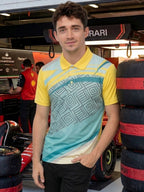Little-More Sublimation Racing Car Inspire Polo T-Shirts.