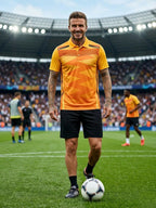 Little-More Sublimation Football Inspire Polo T-Shirts.