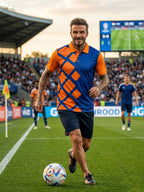 Little-More Sublimation Football Inspire Polo T-Shirts.