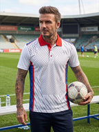 Little-More Sublimation Football Inspire Polo T-Shirts.