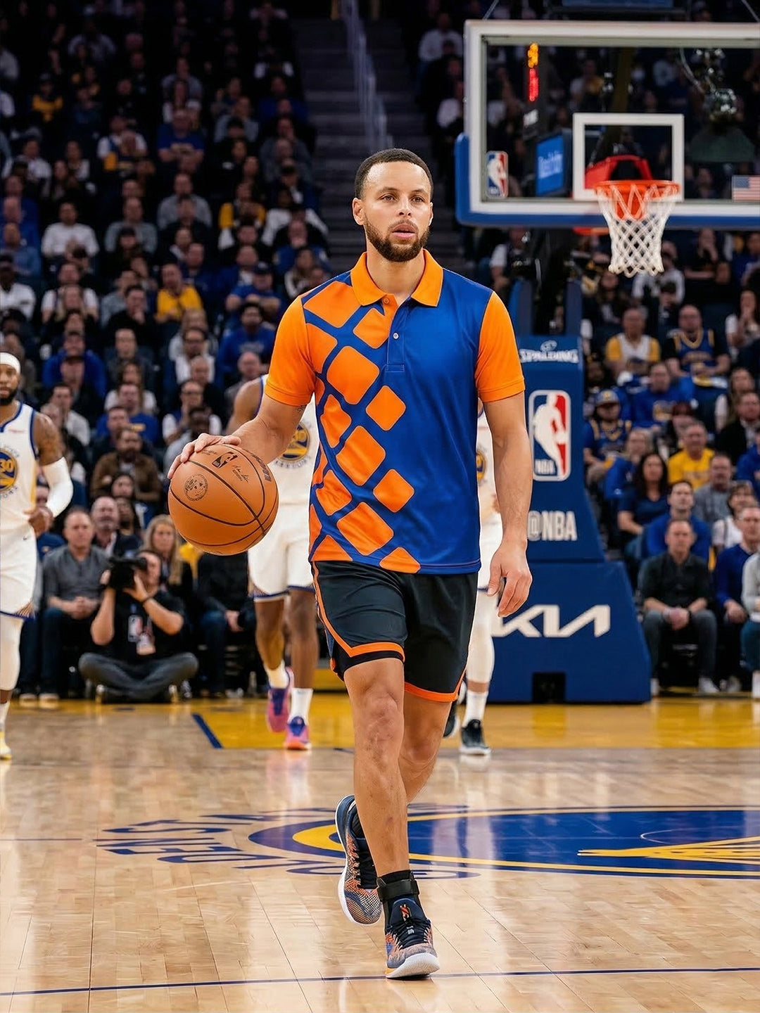 Little-More Sublimation Basketball Inspire Polo T-Shirts.