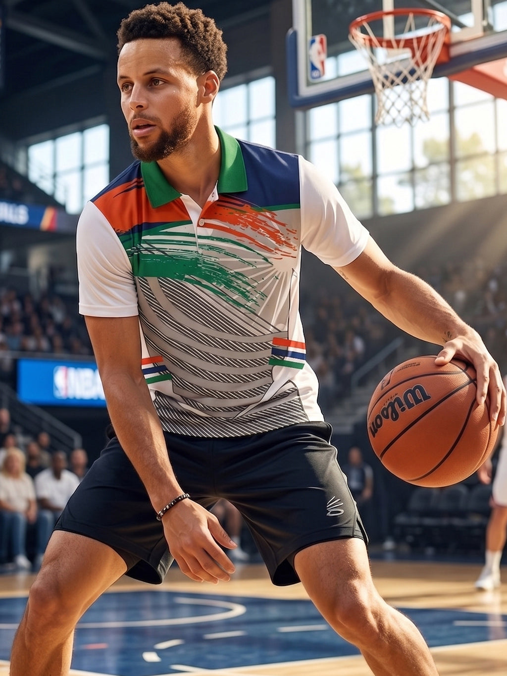 Little-More Sublimation Basketball Inspire Polo T-Shirts.