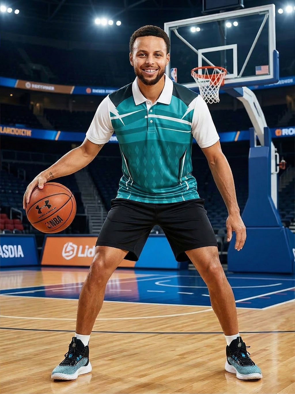Little-More Sublimation Basketball Inspire Polo T-Shirts.