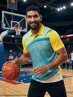 Little-More Sublimation Basketball Inspire Polo T-Shirts.