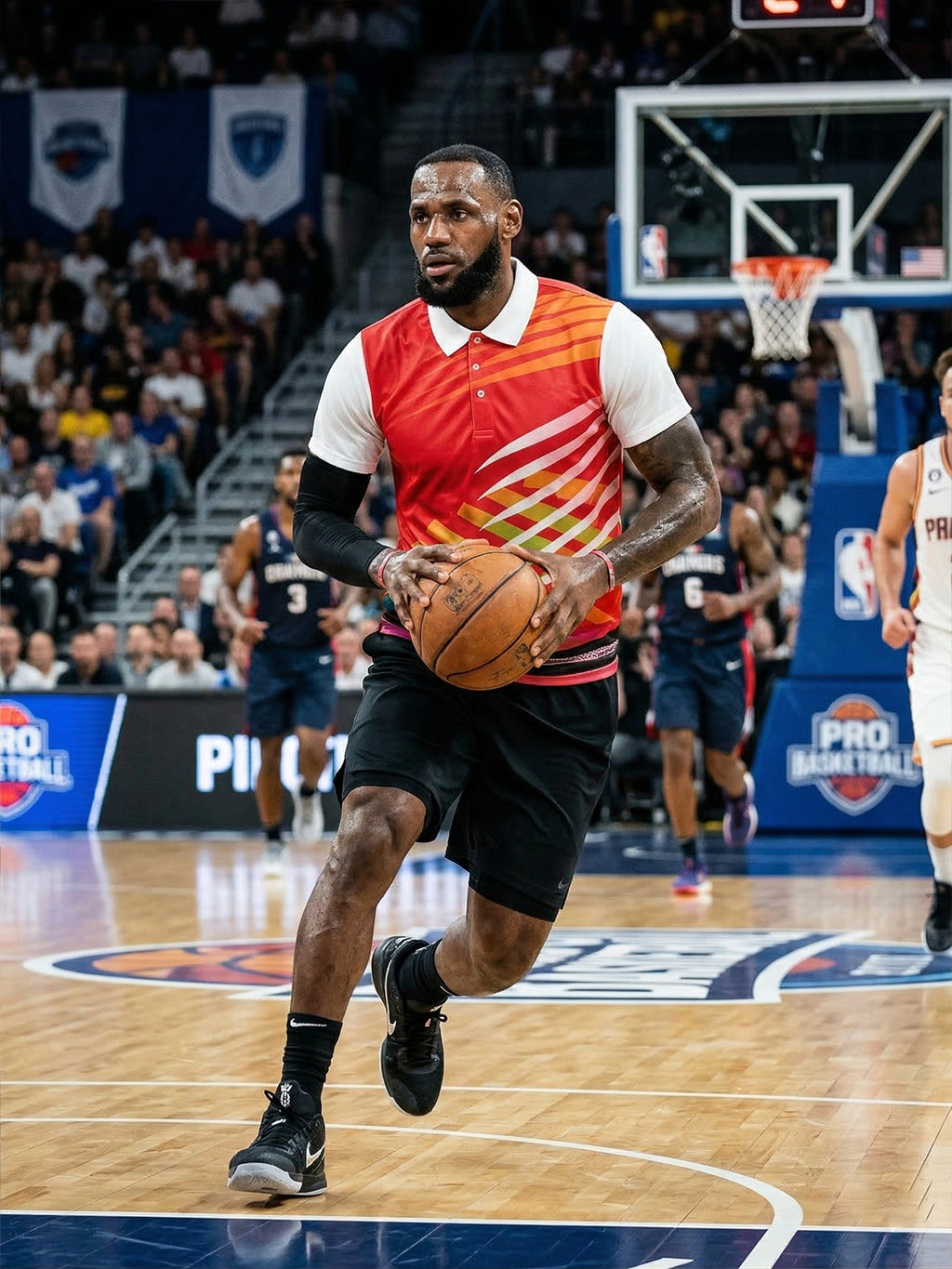 Little-More Sublimation Basketball Inspire Polo T-Shirts.