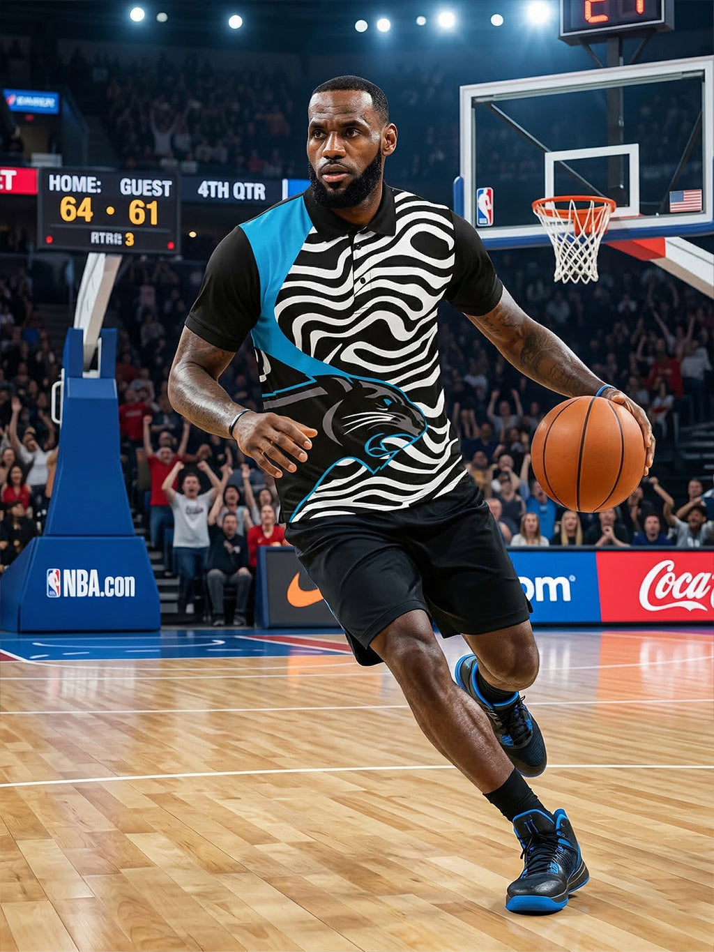 Little-More Sublimation Basketball Inspire Polo T-Shirts.