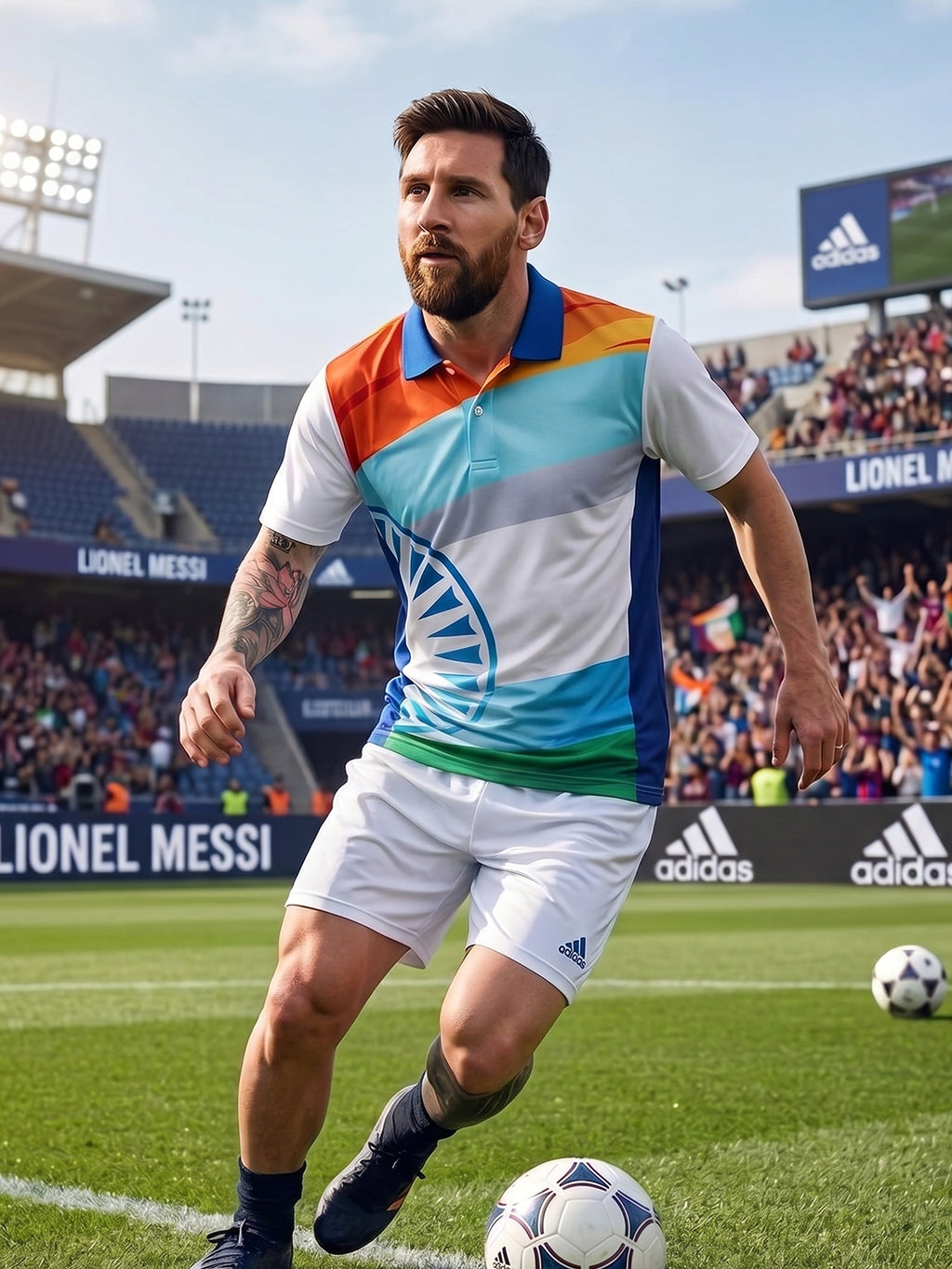 DFNK Sublimation Football inspire Polo T-Shirts.