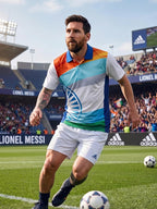 DFNK Sublimation Football inspire Polo T-Shirts.