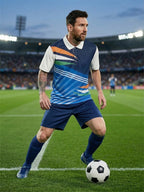 DFNK Sublimation Football inspire Polo T-Shirts.