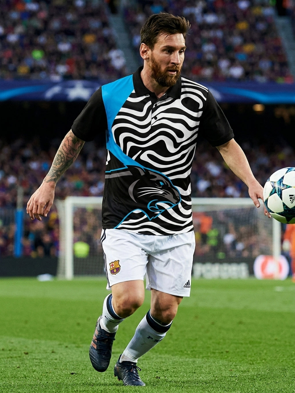 DFNK Sublimation Football inspire Polo T-Shirts.