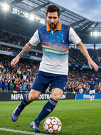 DFNK Sublimation Football inspire Polo T-Shirts.