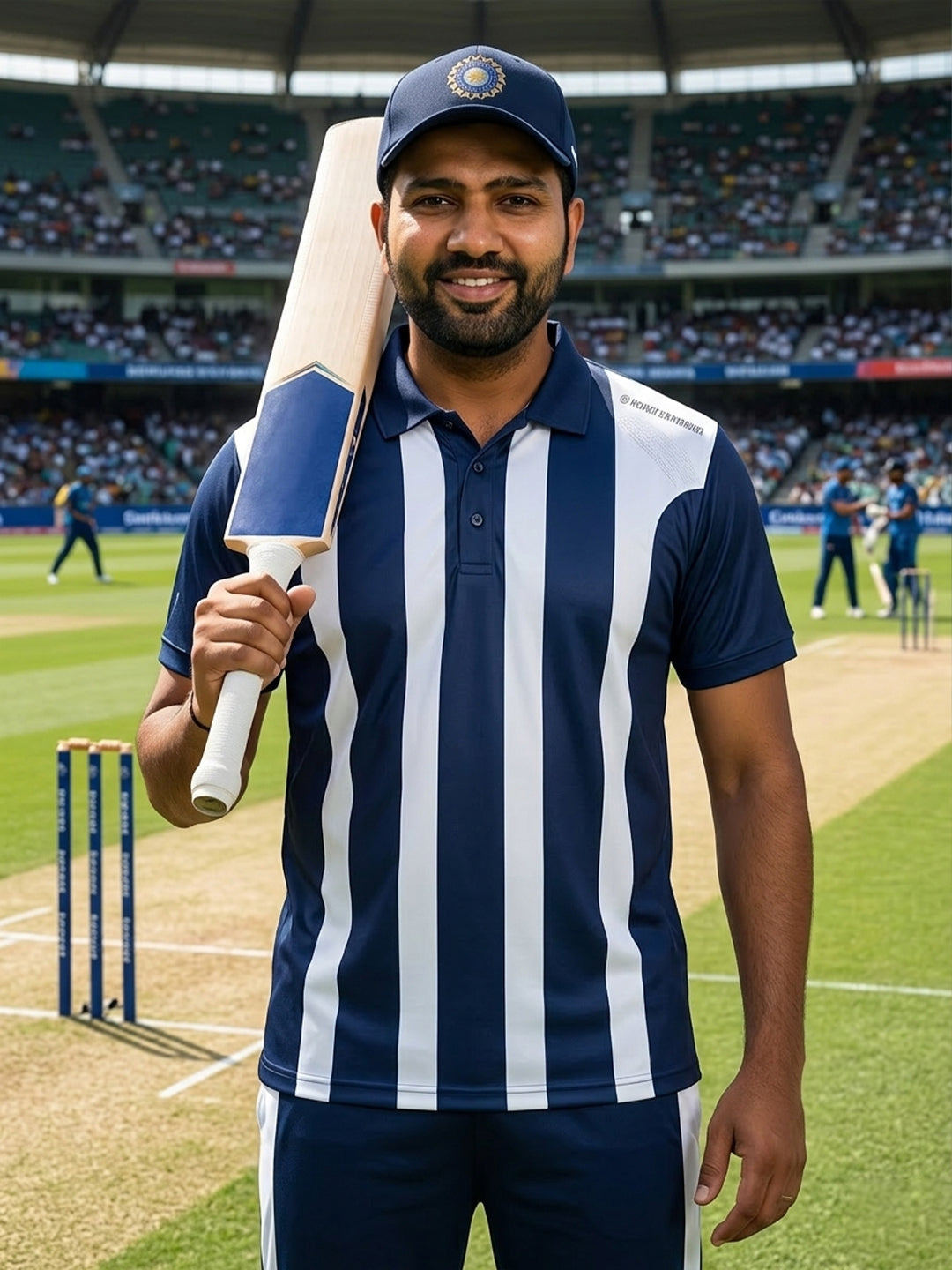 DFNK Sublimation cricket inspire Polo T-Shirts.