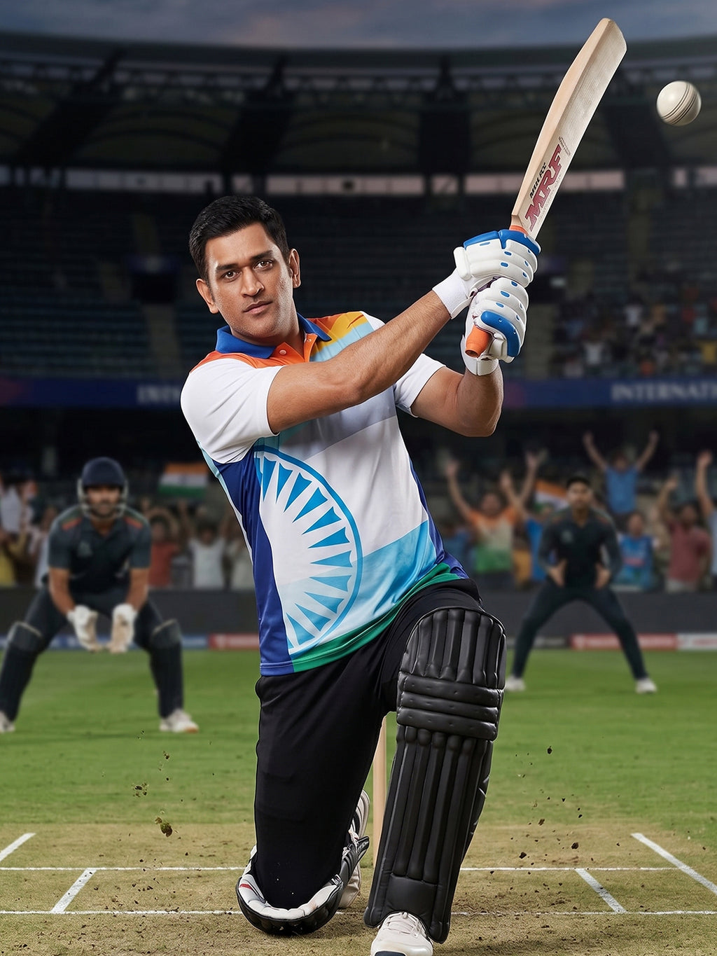 DFNK Sublimation Cricket inspire Polo T-Shirts.