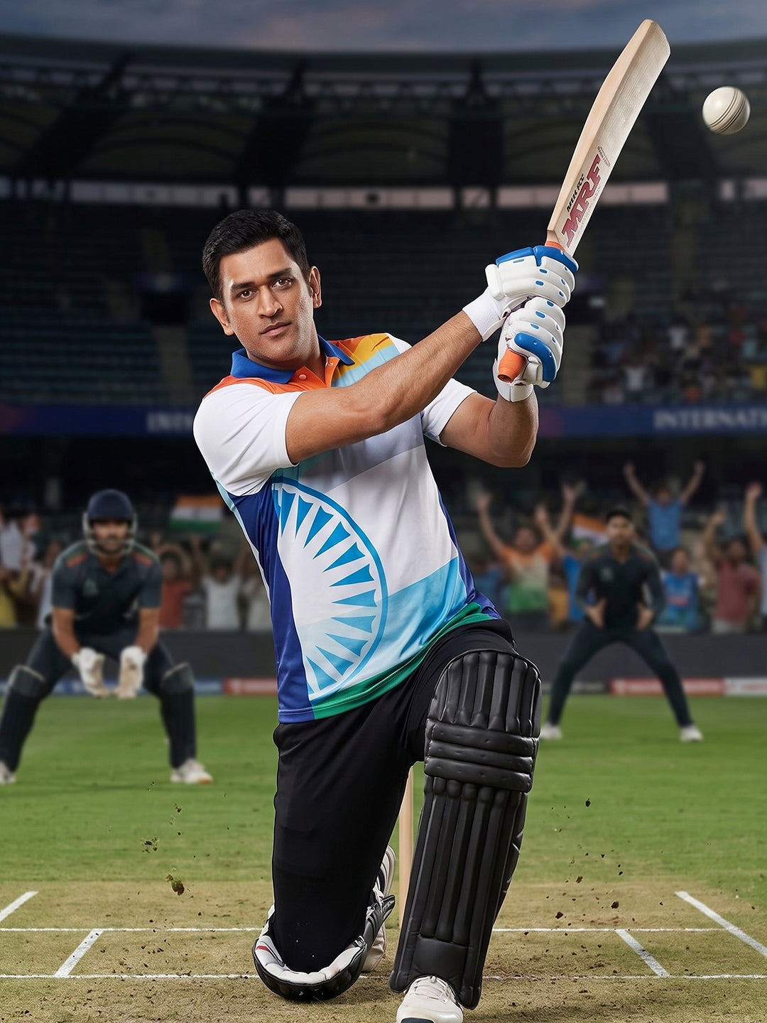 DFNK Sublimation Cricket inspire Polo T-Shirts.