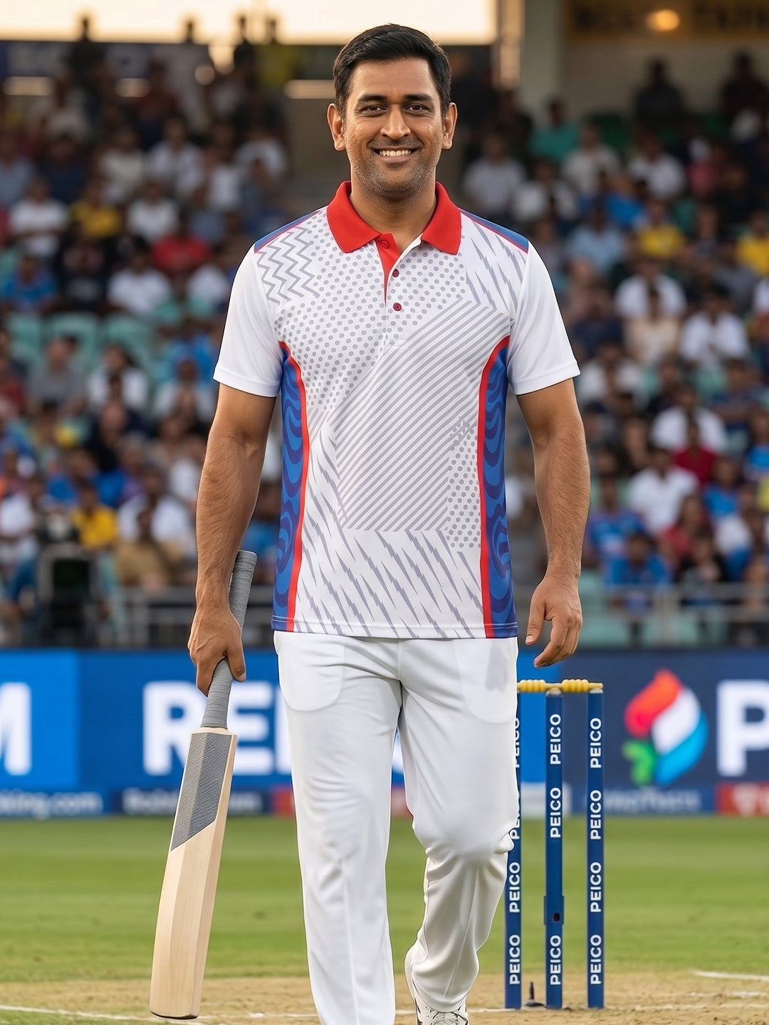DFNK Sublimation Cricket inspire Polo T-Shirts.