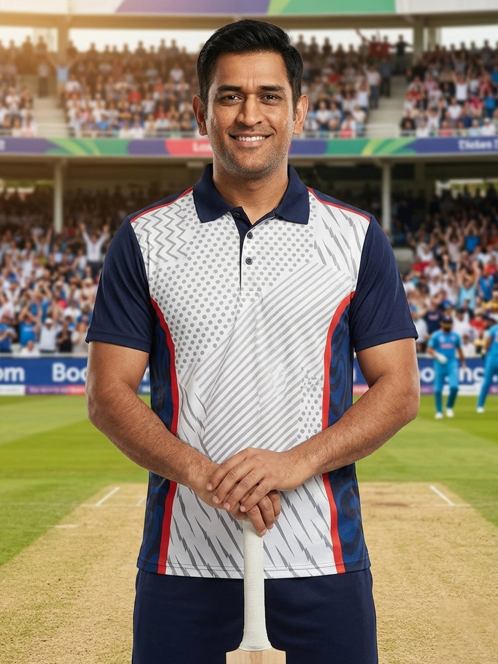 DFNK Sublimation Cricket inspire Polo T-Shirts.