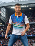 DFNK Sublimation Football inspire Polo T-Shirts.