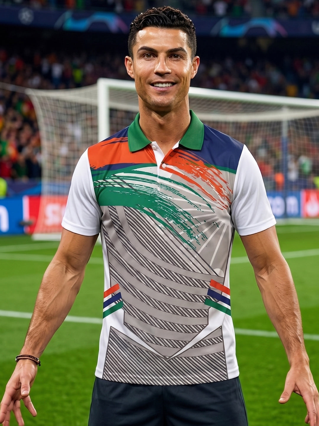 DFNK Sublimation Football inspire Polo T-Shirts.