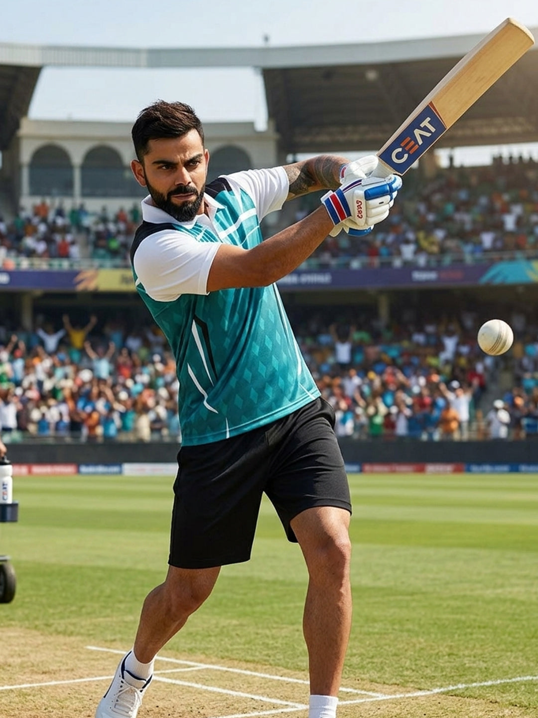DFNK Sublimation Cricket inspire Polo T-Shirts.