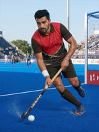 Little-More Sublimation Hockey Inspire Polo T-Shirts.