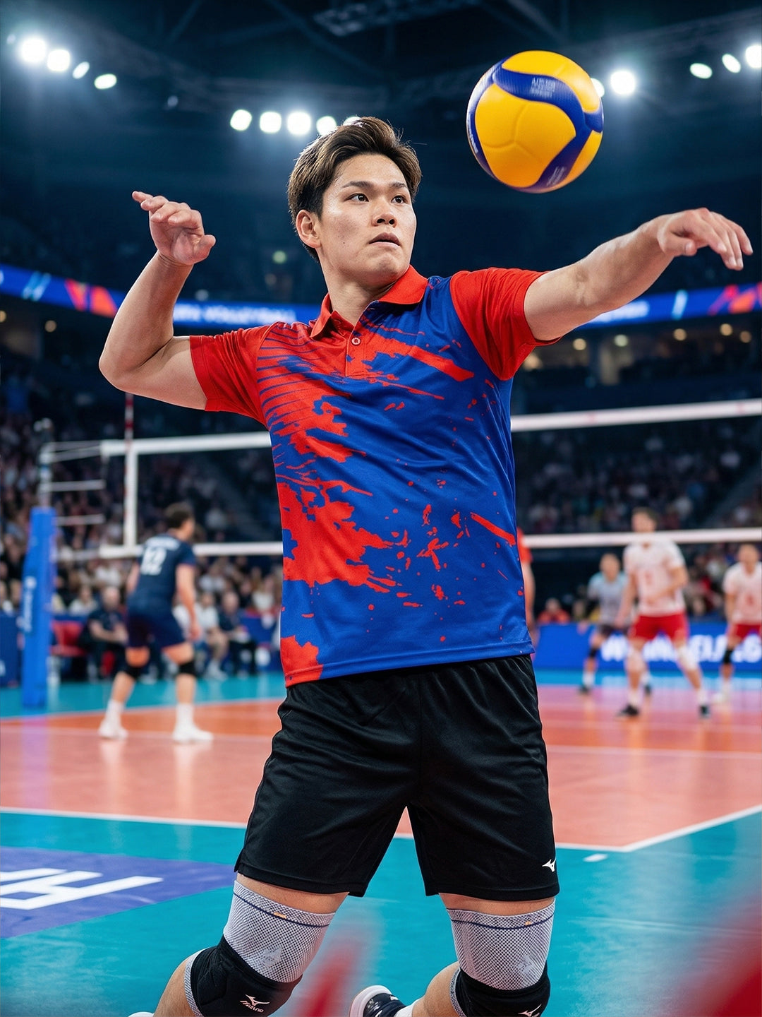 Little-More Sublimation Volleyboll Inspire Polo T-Shirts.