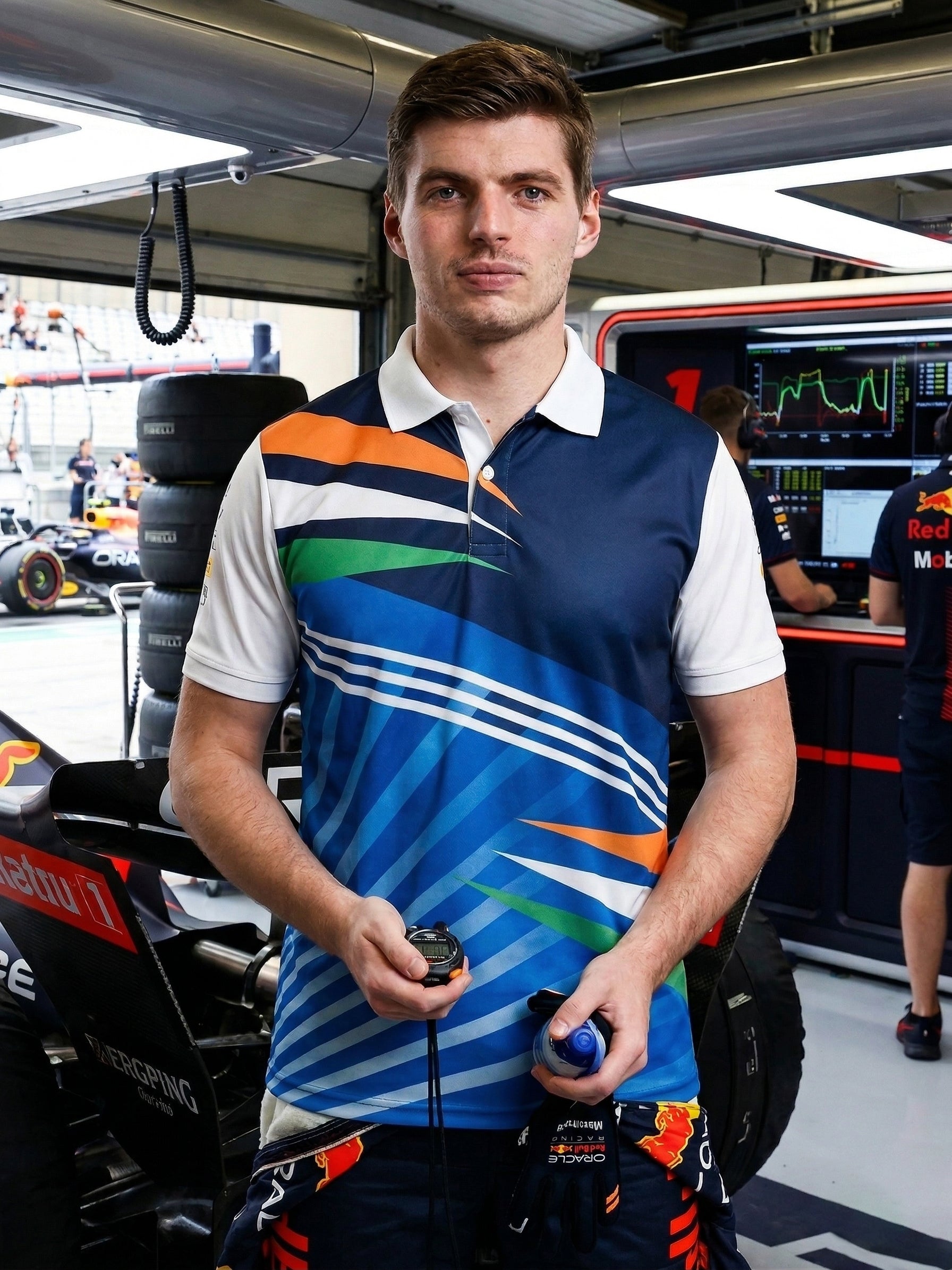 Little-More Sublimation Racing Car Inspire Polo T-Shirts.