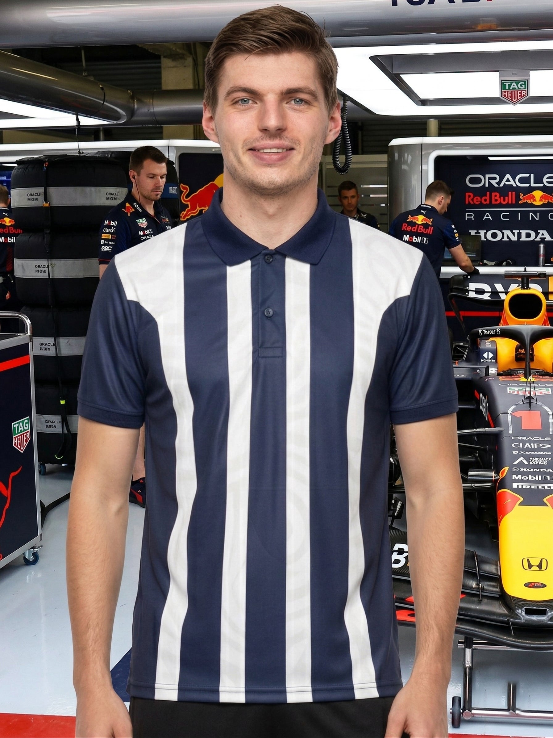 Little-More Sublimation Racing Car Inspire Polo T-Shirts.