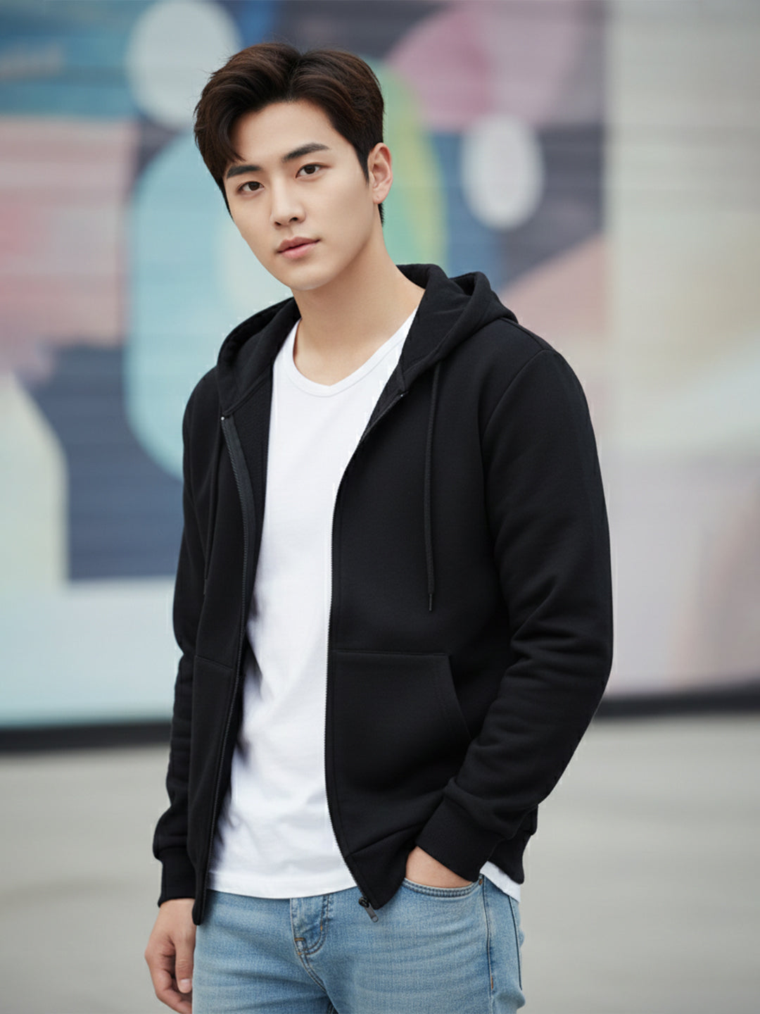 Men's Trendy Full Zipper Hoodies 