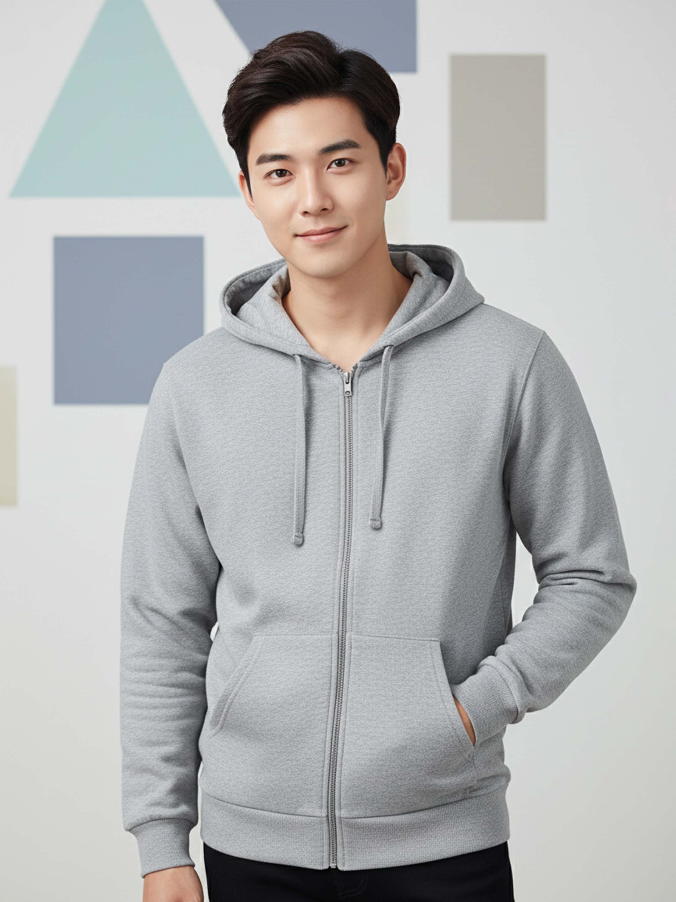Men's Trendy Full Zipper Hoodies 