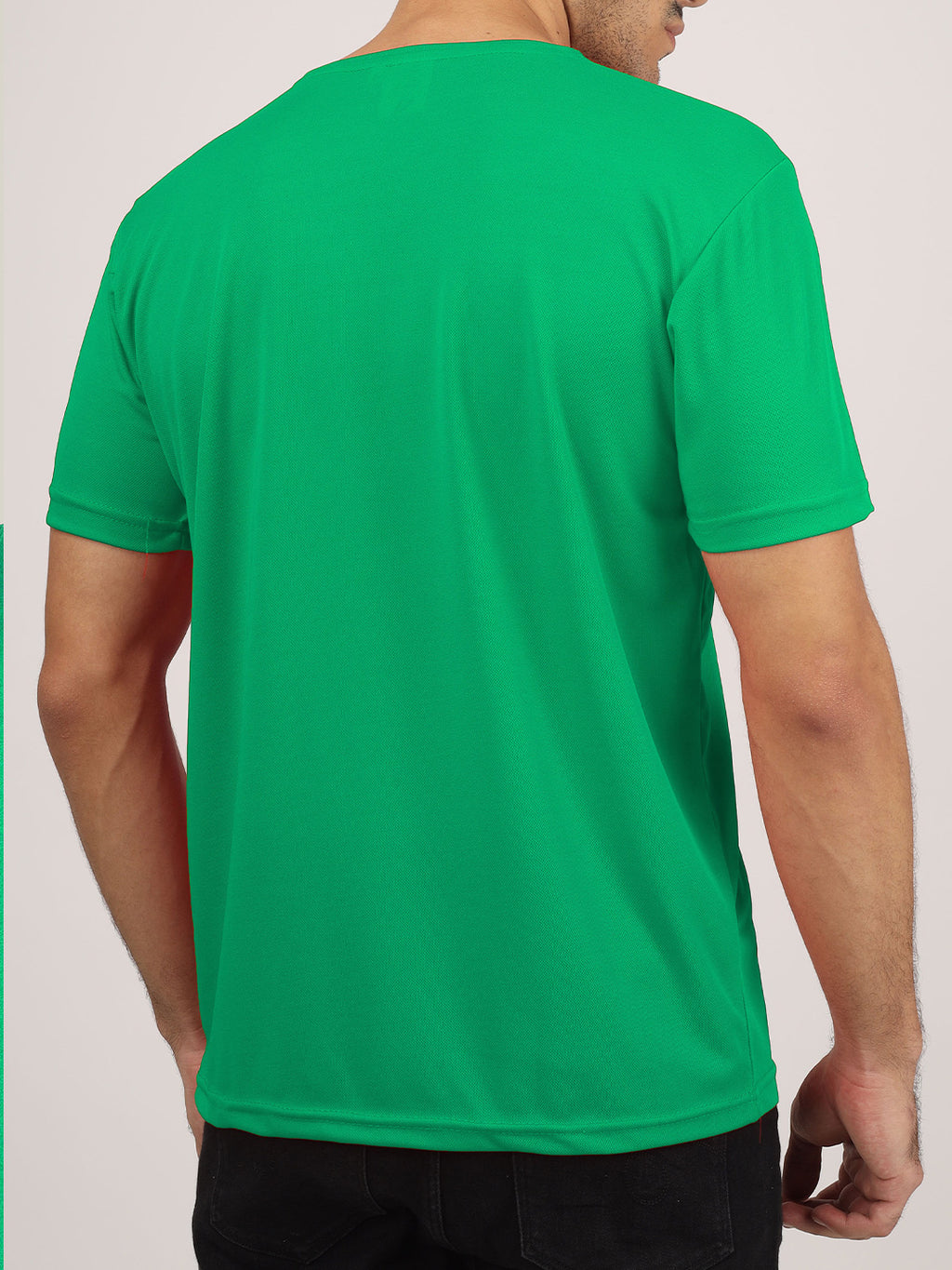 Greylongg Plain Round Neck T-Shirt.