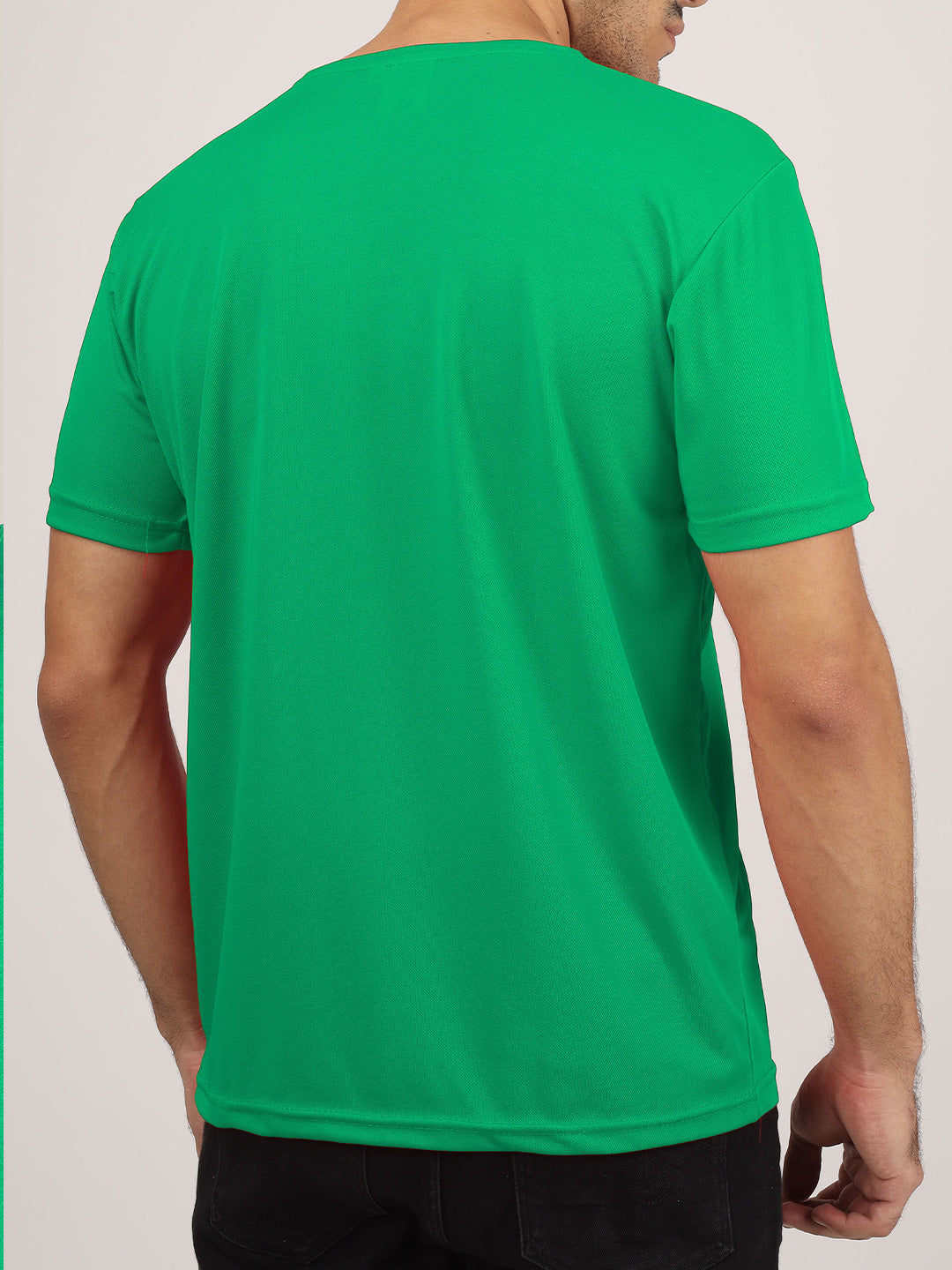 Greylongg Plain Round Neck T-Shirt.