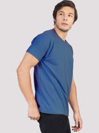 Greylongg Plain Round Neck T-shirt 