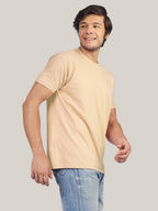 Greylongg Plain Round Neck T-shirt 