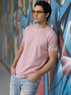 Greylongg Plain Round Neck T-shirt 