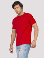 Greylongg Plain Round Neck T-shirt 