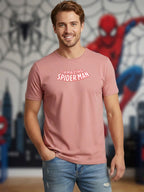Greylongg Round Spider Man Design Printed T-Shirt.