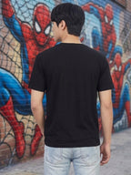 Greylongg Round Spider Man Design Printed T-Shirt.