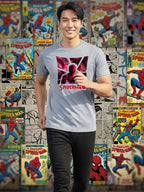 Greylongg Round Spider Man Design Printed T-Shirt.