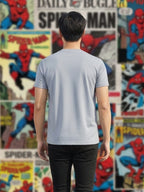 Greylongg Round Spider Man Design Printed T-Shirt.