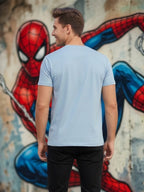 Greylongg Round Spider Man Design Printed T-Shirt.