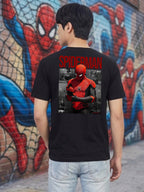 Greylongg Round Spider Man Design Printed T-Shirt.