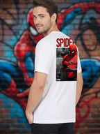 Greylongg Round Spider Man Design Printed T-Shirt.